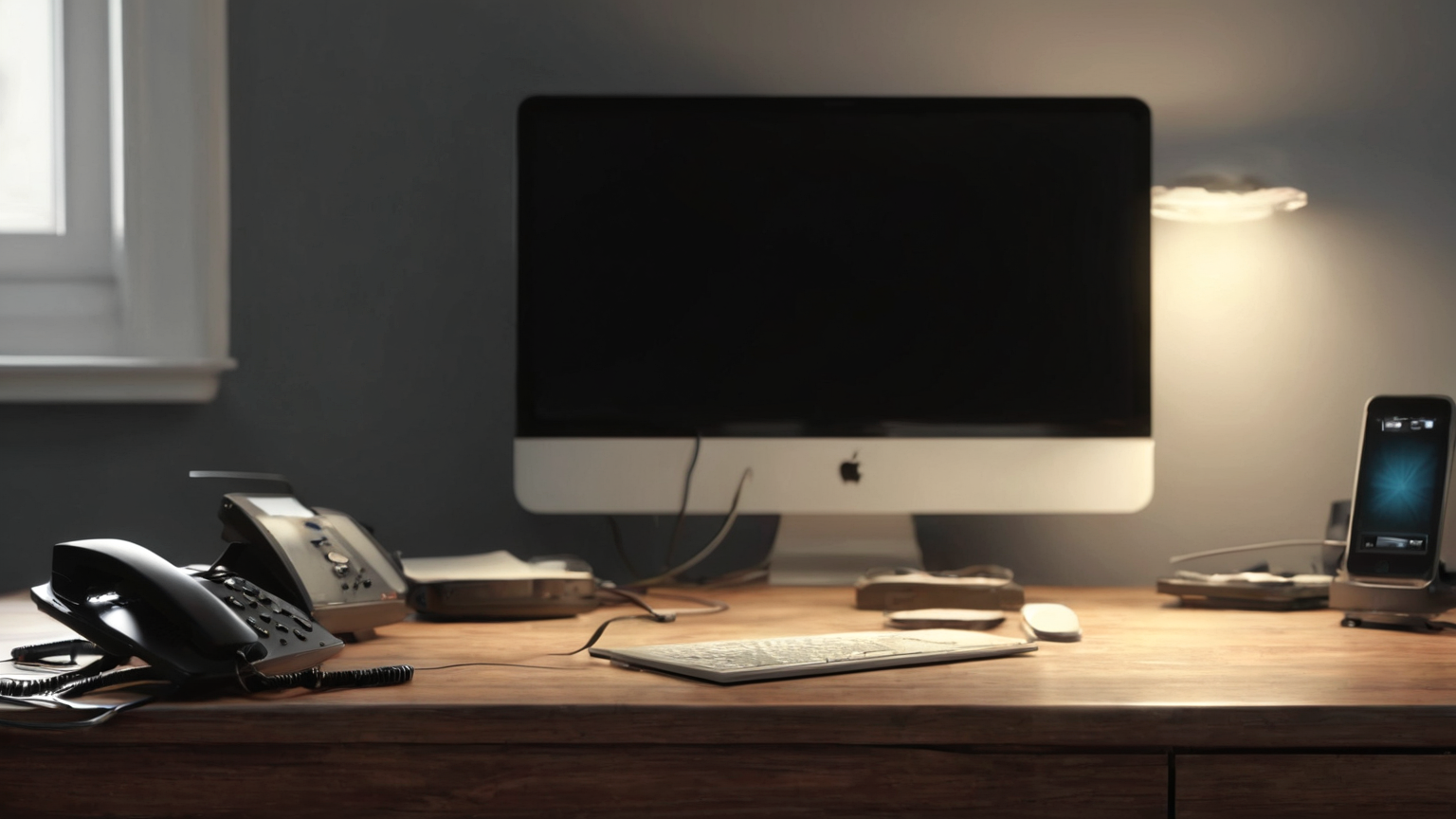Weekly network backup review with blank app screen